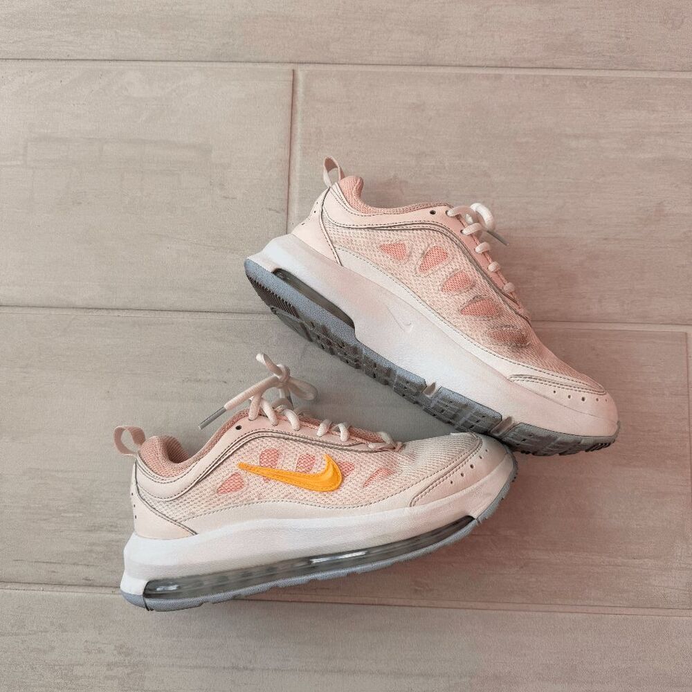 Nike Air Max AP Women's Shoe CU4870-108, Summit White Pink Bloom US 7 Lace Up